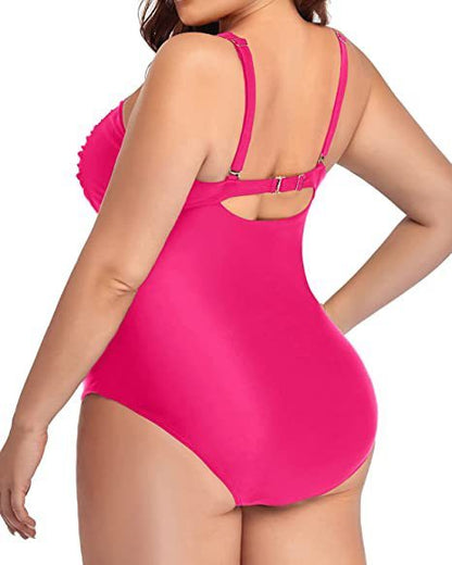 Women's Plus Size One-piece Swimsuit