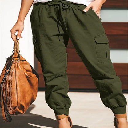 Comfy Elastic-Waist Joggers