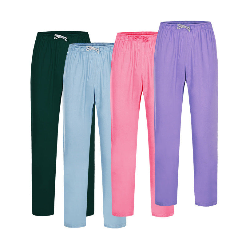 Slim Waist Cotton Nurse Hand Washing Suit Work Clothes