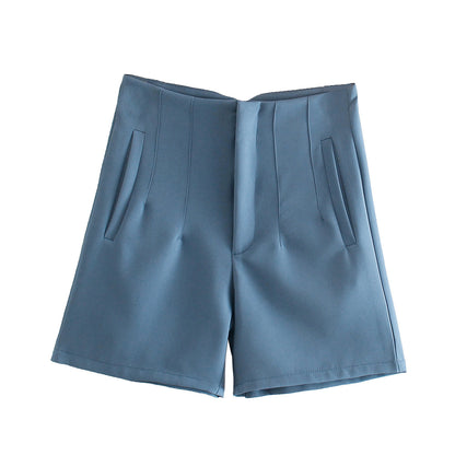 Simple High Waist Casual Short
