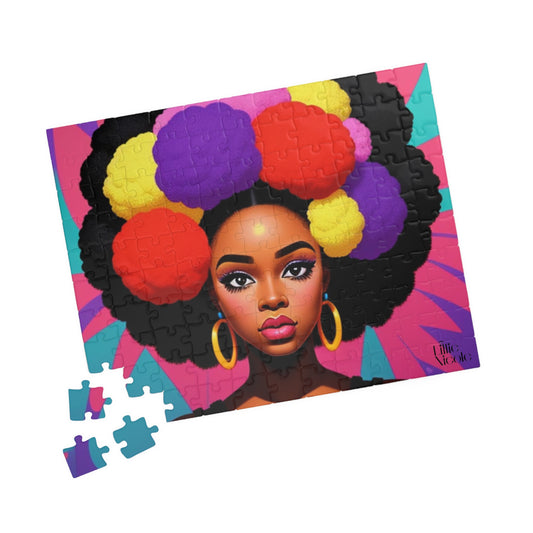 "Pom Pom Beauty" Puzzle