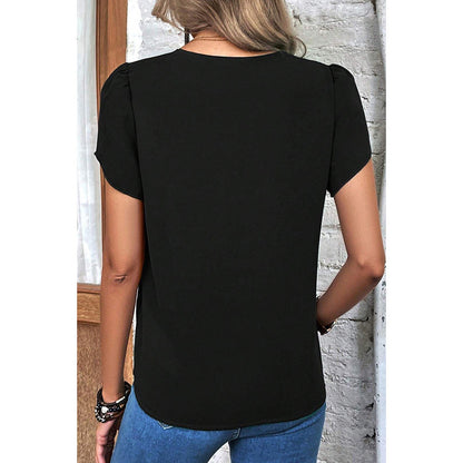 New Solid Color T-shirt Women