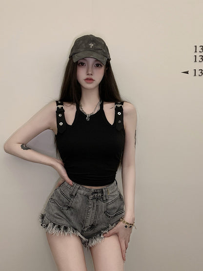 Strapless Slim Tank Top T-shirt
