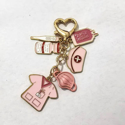 Med-Aesthetic Charm Keychain