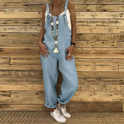 Long Sleeveless Jumpsuit