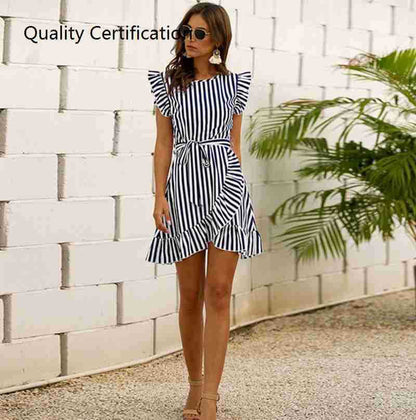 Bohemian Ruffle Summer Dress