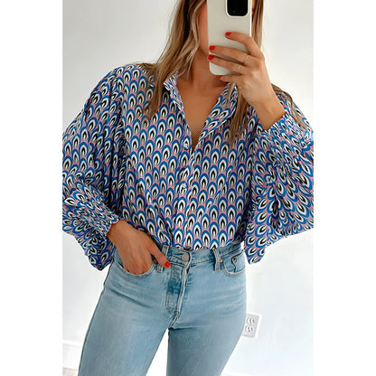 Fashion New Lapel Long Sleeve Shirt