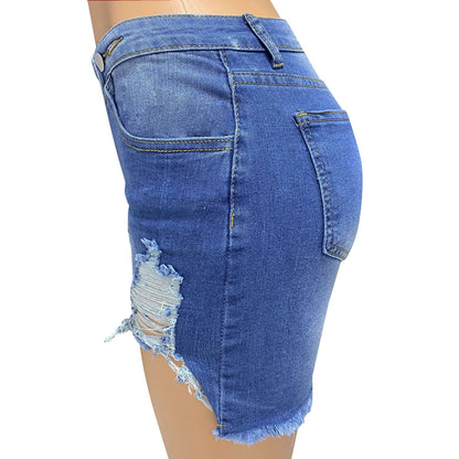 Fashion Personality Denim Shorts