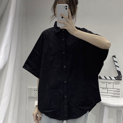 Fashionable Versatile Short Sleeve Shirt
