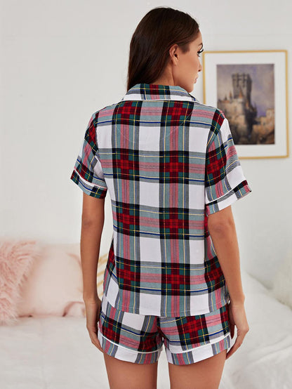 Fashion Shirt For Women Shorts Set