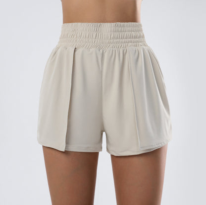 Summer High-Waist Exercise Shorts